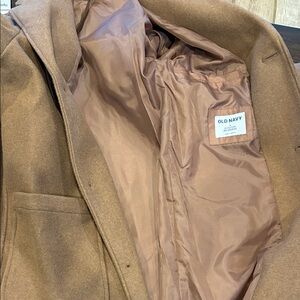 Old Navy Men's Tan Pea Coat